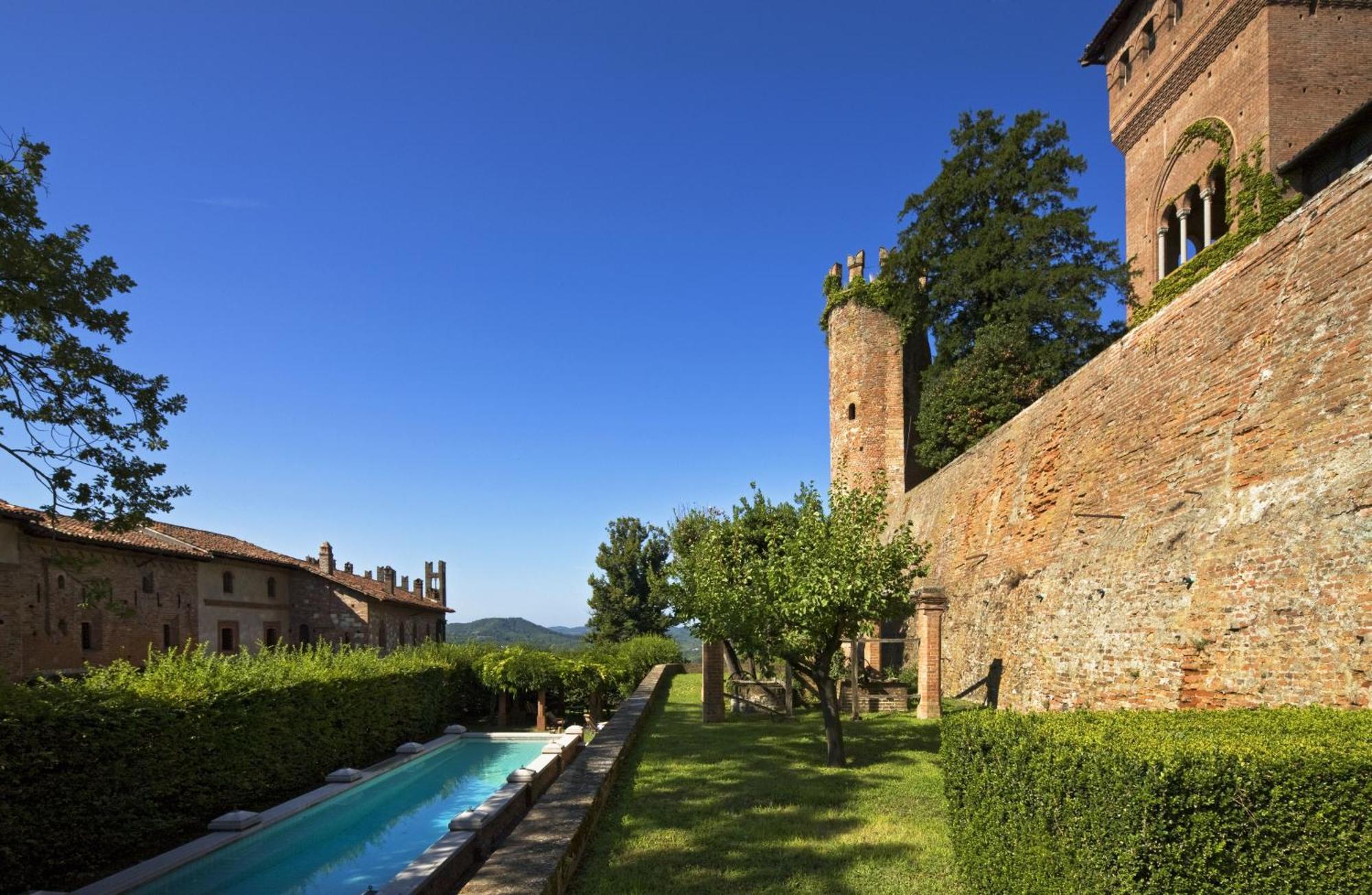 Castello Di Gabiano Villa Bagian luar foto